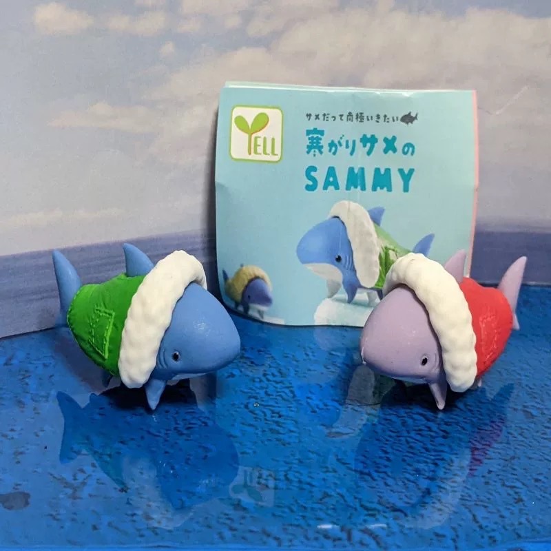 Gashapon == กาซาปอง Sammy The Cold SHARK น้องฉลามขี้หนาว (มีสินค้าพร้อม ...