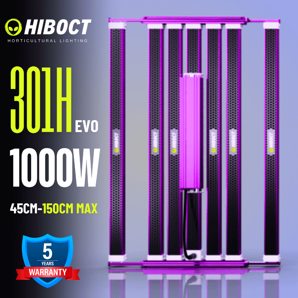 HIBOCT LED GROW LIGHT 301H evo 2024 newest FLEX1000W Best chips ...