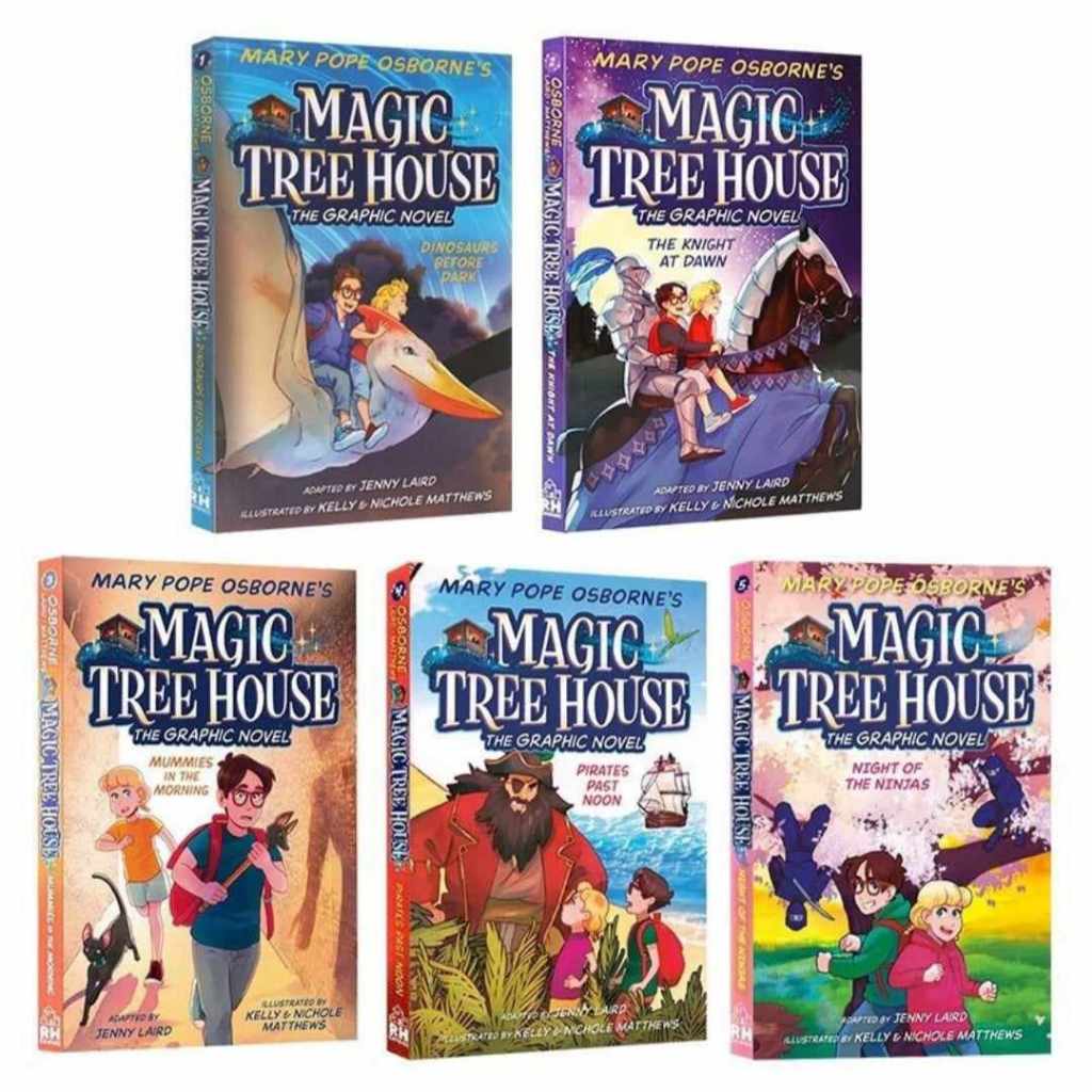 หนังสือการ์ตูน Magic Tree House The Graphic Novel ปกอ่อน | Shopee Thailand