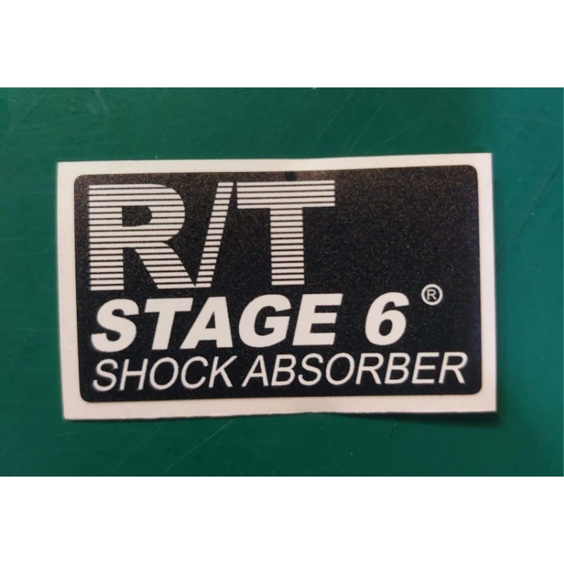 sticker R/T STAGE 6 พิมพ์แบบผิวด้าน UV | Shopee Thailand