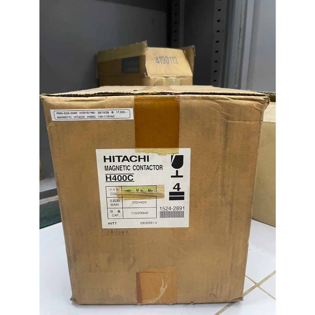 HITACHI Magnetic Contactor Model : H400C | Shopee Thailand