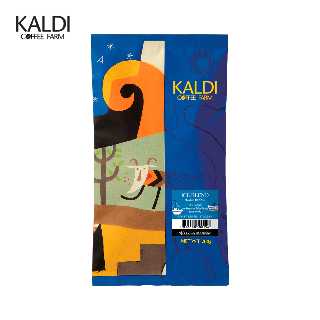 KALDI COFFEE FARM เมล็ดกาแฟคั่ว 200g ไอซ์เบลนด์ | Shopee Thailand