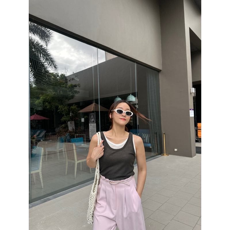 Charlotte irony | TwoTone Tank