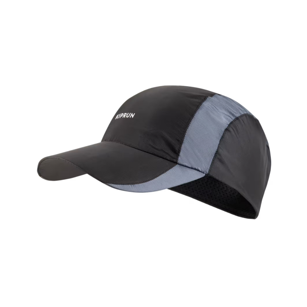 Men Women KIPRUN Running Adjustable Rain Cap - Black หมวกแก๊ปสำหรับกัน ...