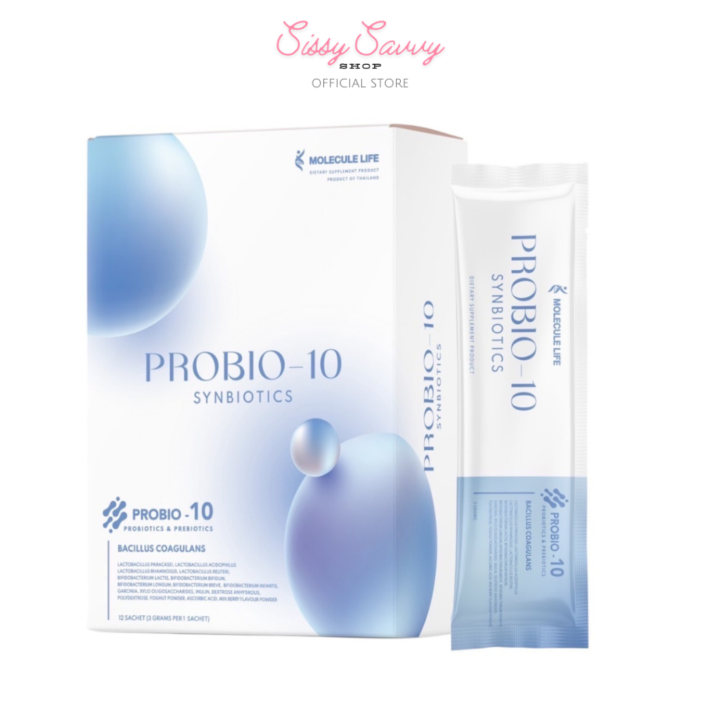 [สินค้าใหม่] PROBIO-10 โปรไบโอติก อาหารเสริมช่วยในเรื่องย่อยอาหาร ปรับ ...
