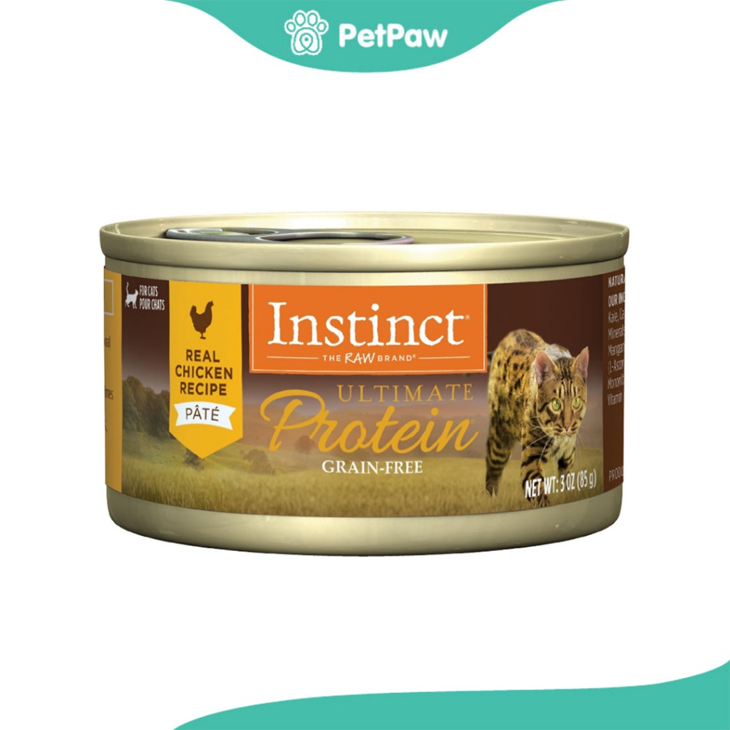 Instinct Ultimate Protein Chicken อาหารกระป๋องสำหรับแมว สูตร เนื้อไก่ ...