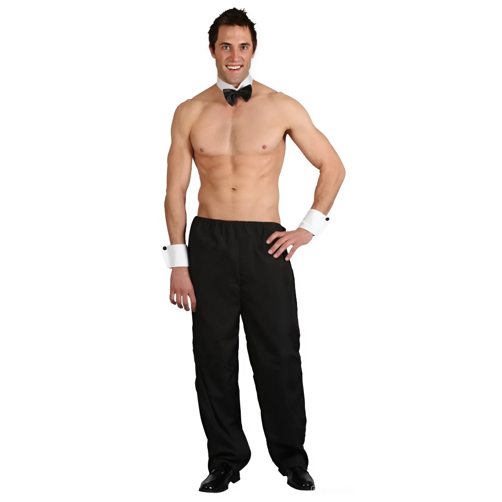Mens Male Stripper Kit Instant Disguise Halloween Costume main image 0
