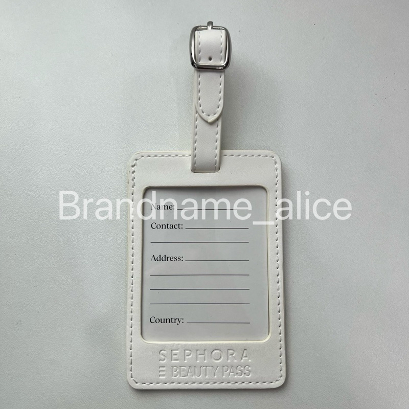 แท้💯 Sephora luggage tag ป้ายชื่อห้อยกระเป๋า | Shopee Thailand
