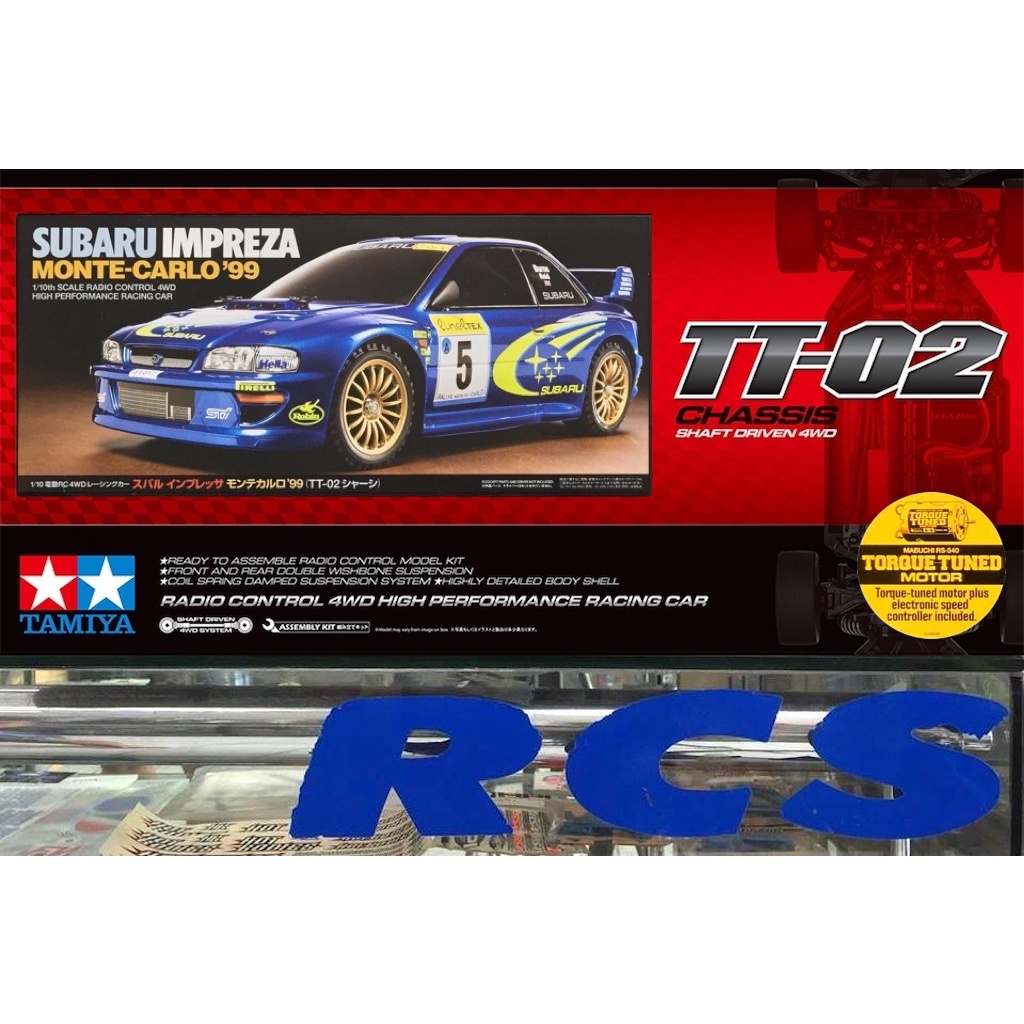 Kit Résine Provence Moulage K1084 – Subaru Impreza Monte Carlo 1996, échelle 1/43