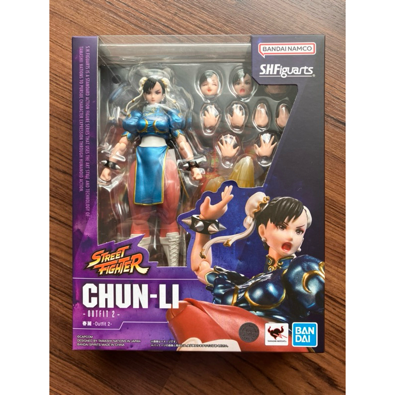 มือหนึ่ง BANDAI SHF S.H.Figuarts Street Fighter Series Chun-Li Chun Li ...