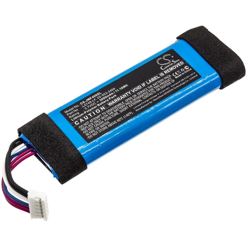 Batteria Cameron Sino 3000mAh Per JBL Flip 3 SE E Flip Essential – Ricambio 02-553-3494