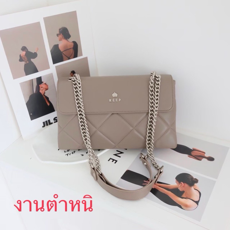 New in) กระเป๋าทรงคลัตช์ รุ่น Lady Clutch bag ถือ สะพาย ออกงาน