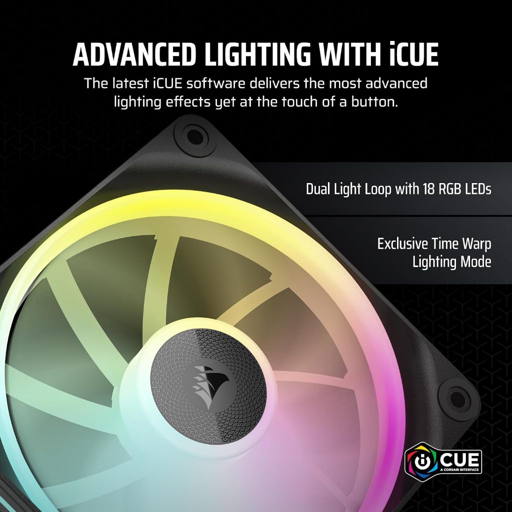 CORSAIR ICUE LINK RX120 RGB 120mm PWM-Lüfter - Mag Produktbild-Vorschau 9