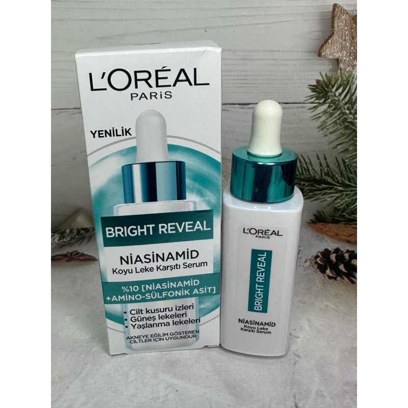 LOreal Paris Bright Reveal Dark Spot Serum 30ml ของแท้จาก ตุรกี ...