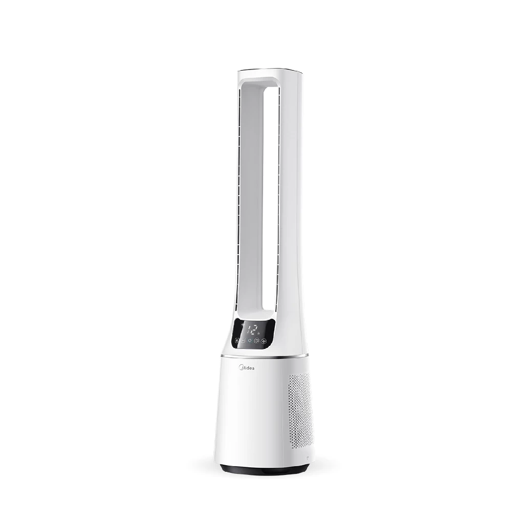 Midea พัดลมไร้ใบพัด Air multiplier รุ่น AMS150-PBW Arctic White