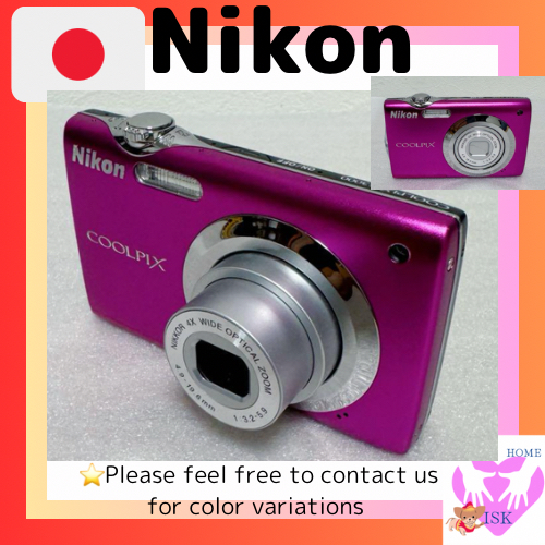 กล้องดิจิตอล Nikon Coolpix S3000 Vivid Pink S3000Mg ใช้กล้อง