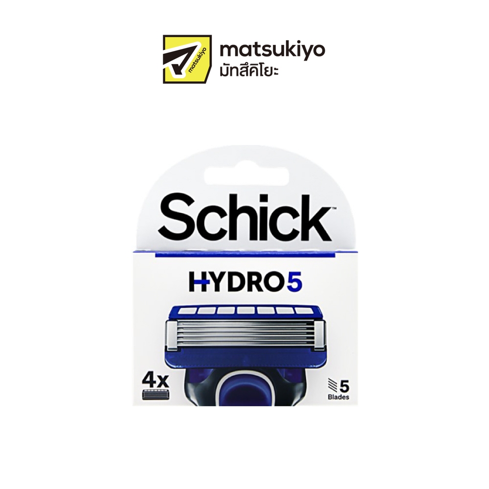 Schick Hydro5 Sense Hydrate Skin Razor Refill 4pcs. ชิคไฮโดร5เซ้นไฮเดรท ...