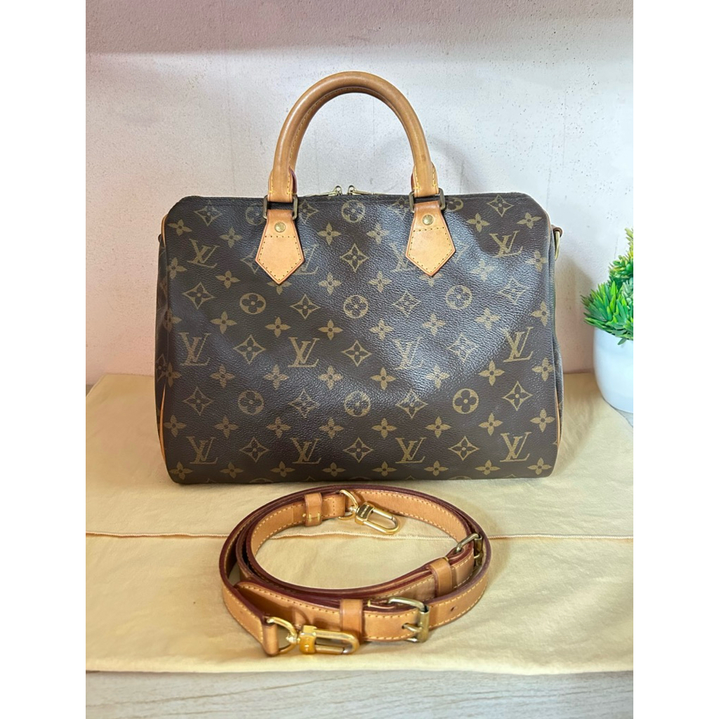 lv speedy 30 bandouliere | Shopee Thailand