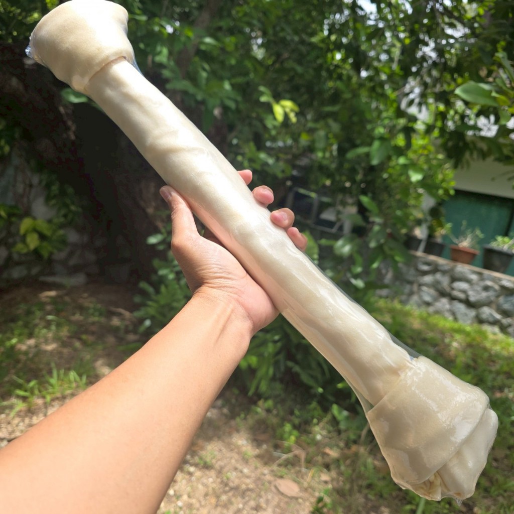 Dogfin (ด็อกฟิน) กระดูกผูกขาว เกรด A สำหรับสุนัขพันธุ์ใหญ่ | Shopee ...