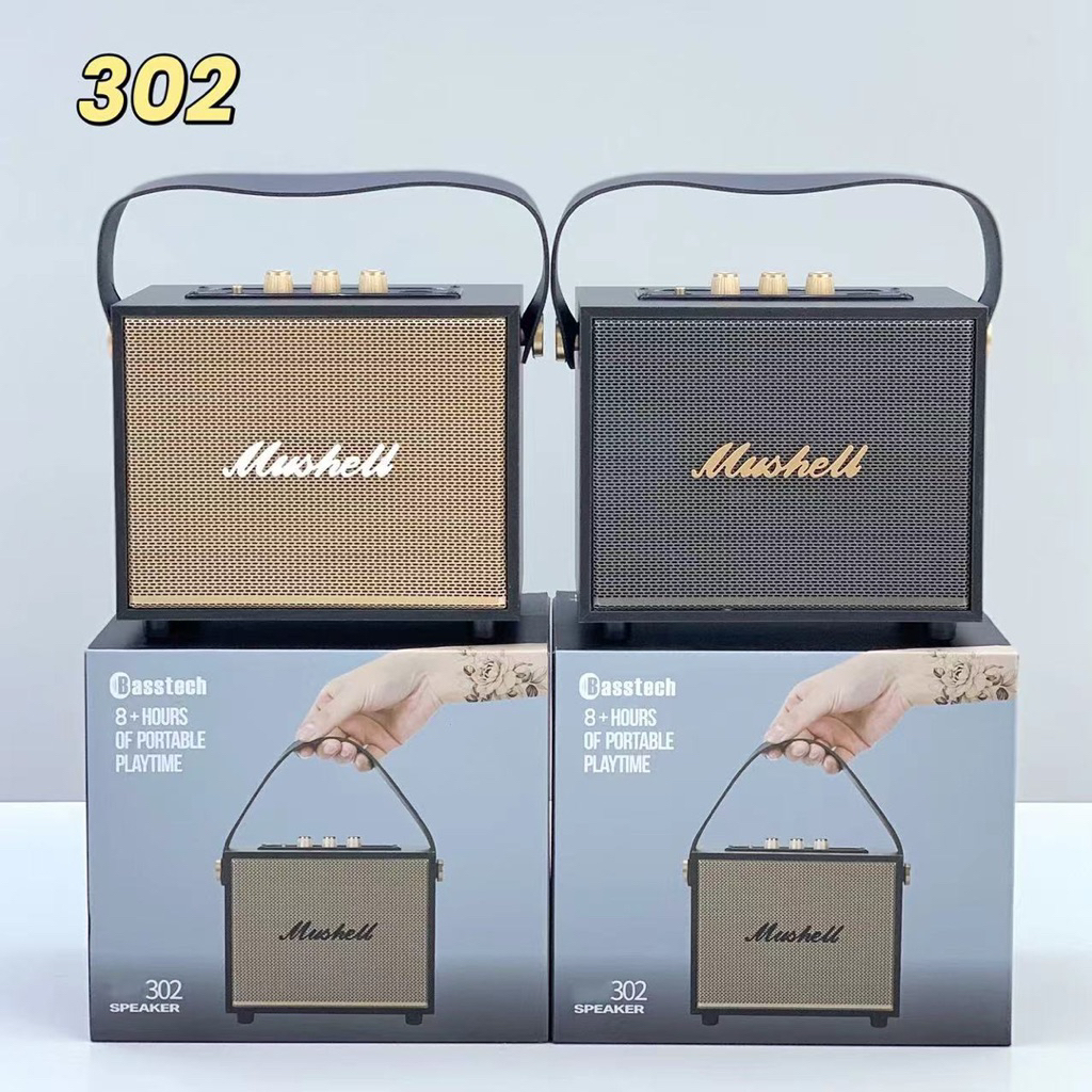 ลำโพงบลูทูธ XM-302 เบสหนัก มีสายหิ้ว ราคาเบาๆ พกพาสะดวก พร้อมส่งในไทย ...