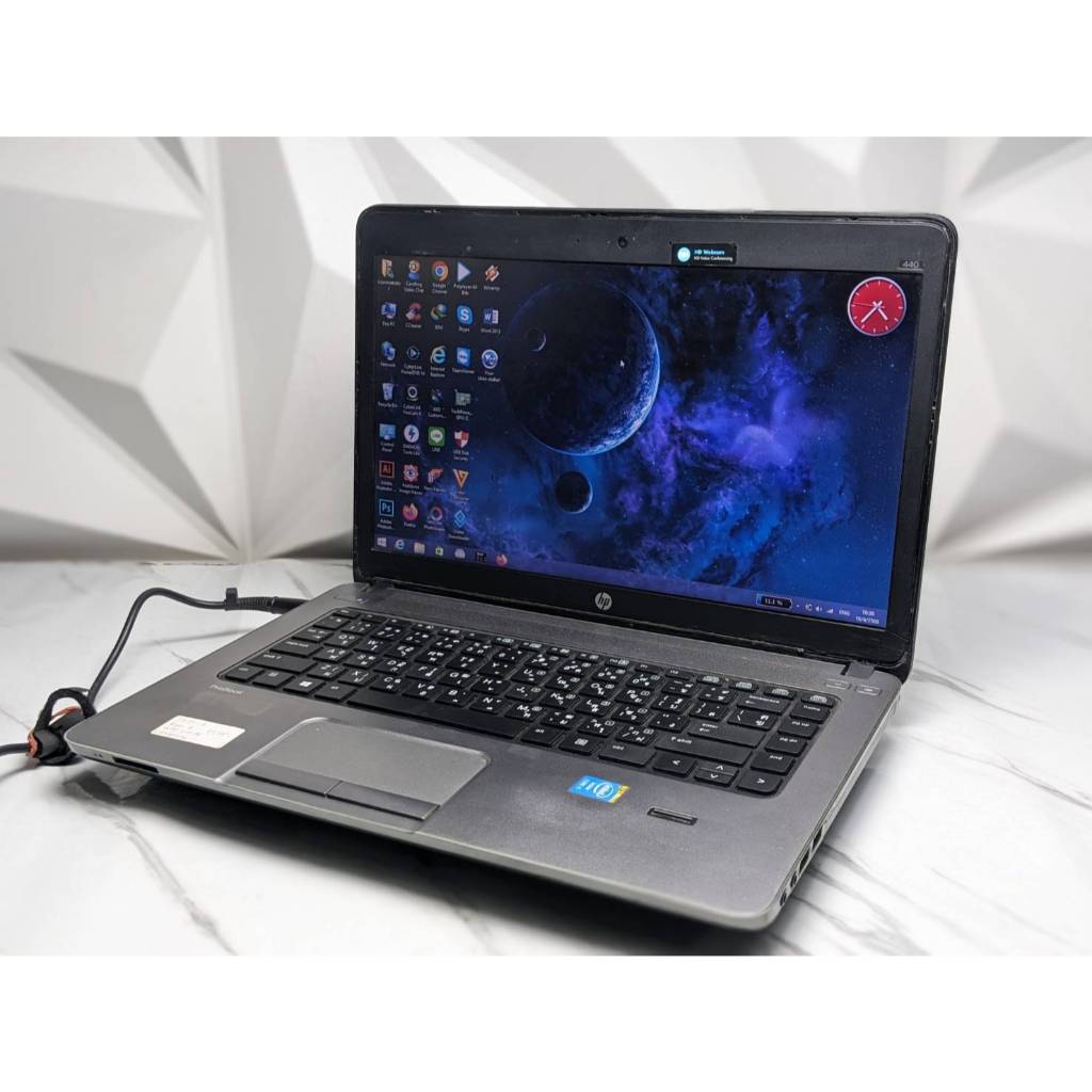 second hand notebook HP Probook 440 สเปก intel Core i5-4200M (gen4) Ram ...