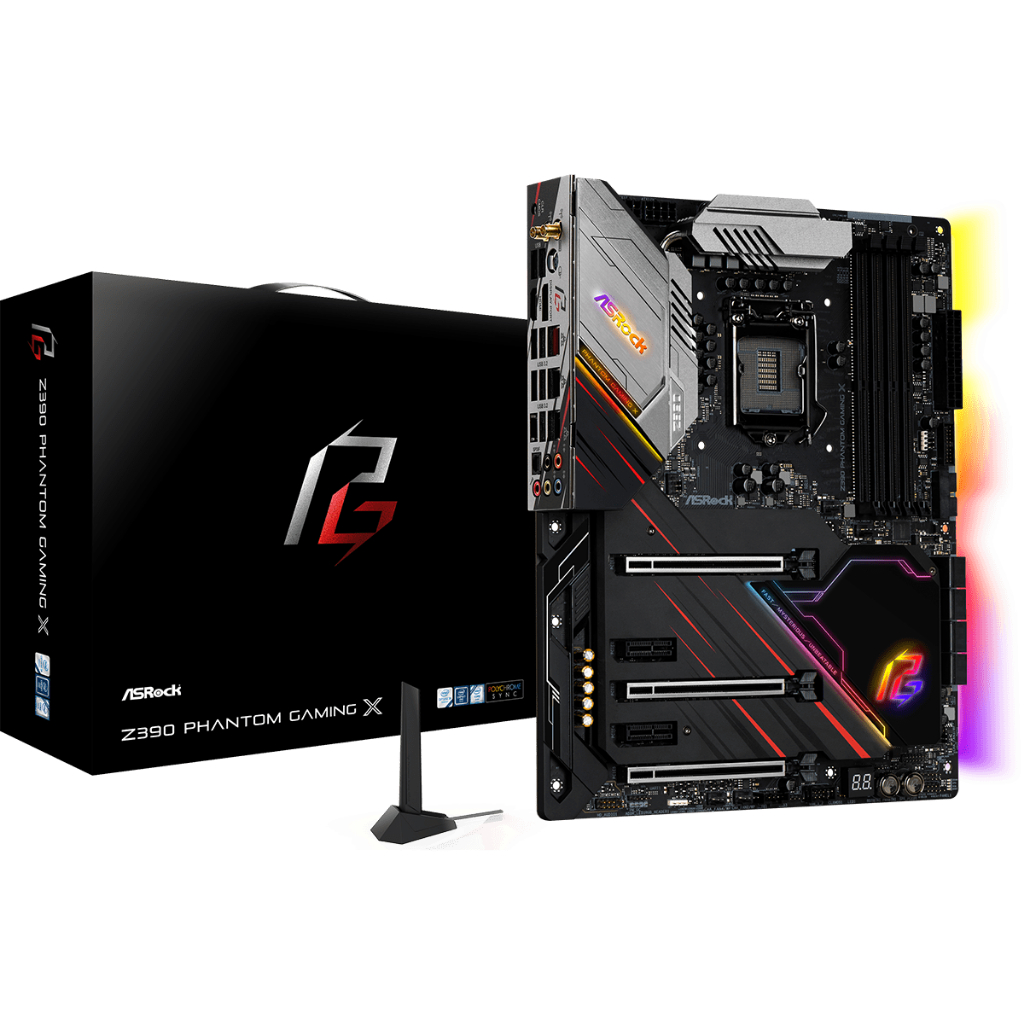 MAINBOARD (เมนบอร์ด) 1151v2 ASROCK Z390 PHANTOM GAMING X WIFI ตัวท็อป ...