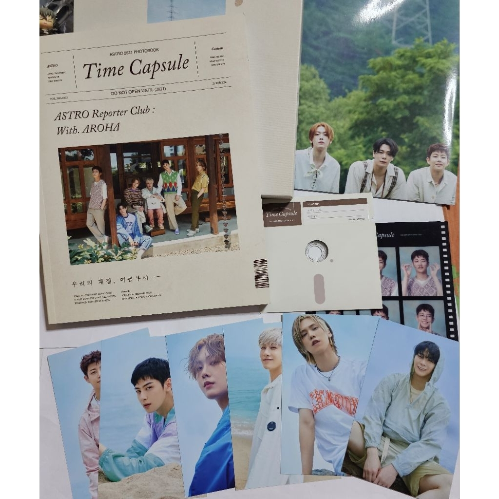 ASTRO -2021 PHOTOBOOK 'TIME CAPSULE' [PHOTOBOOK+DVD] แกะแล้ว สภาพดี ไม่ ...