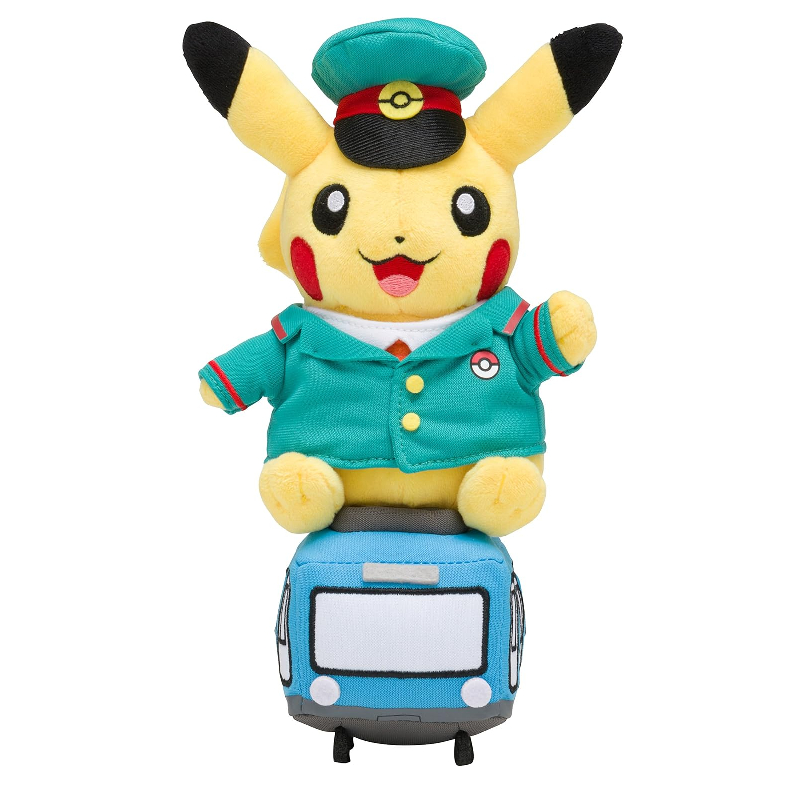 [Direct from Japan] Pokemon Plush doll Train Pikachu Japan NEW | Shopee ...