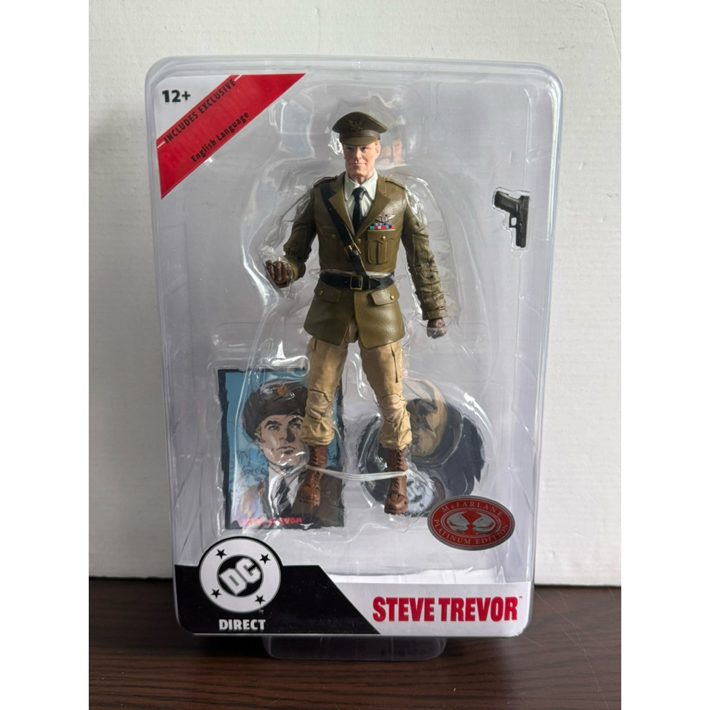 McFarlane Toys + DC Direct DC Multiverse Steve Trevor Wonder Woman ...