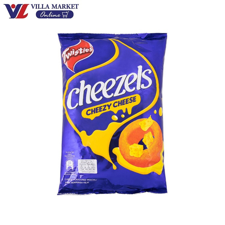 (1แถม1 ถึง 19สิงหาคม) ชีเซลส์ ขนมข้าวโพดอบกรอบ รสชีส 165กรัม Cheezels ...