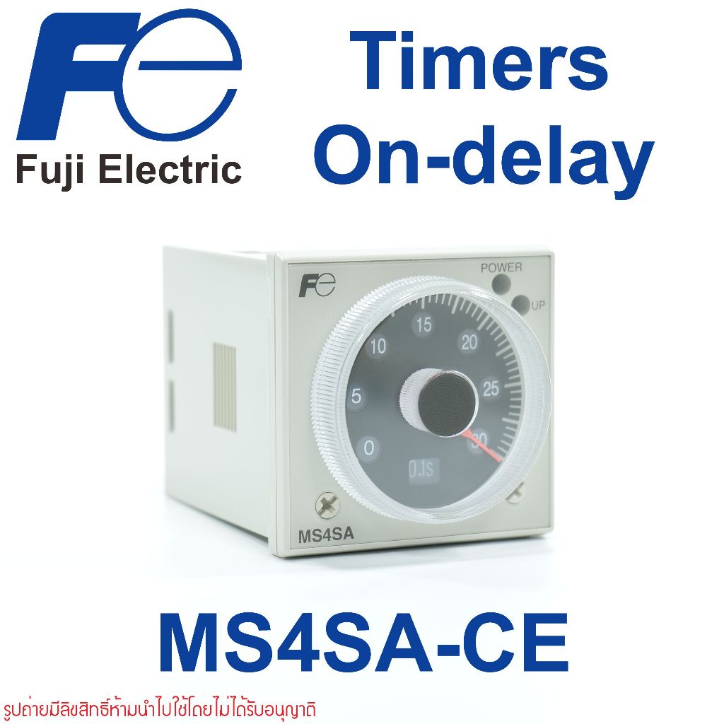 MS4SA Fuji Electric MS4SA-CE TIMER ไทม์เมอร์รีเลย์ MS4SA-CE | Shopee ...