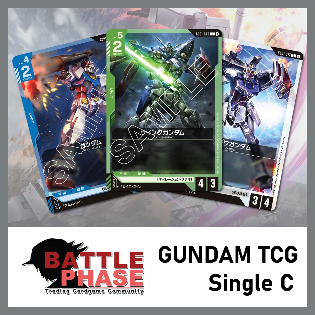 [ GUNDAM TCG JP ] GD01 Newtype Rising Single C+Resouce | Shopee Thailand