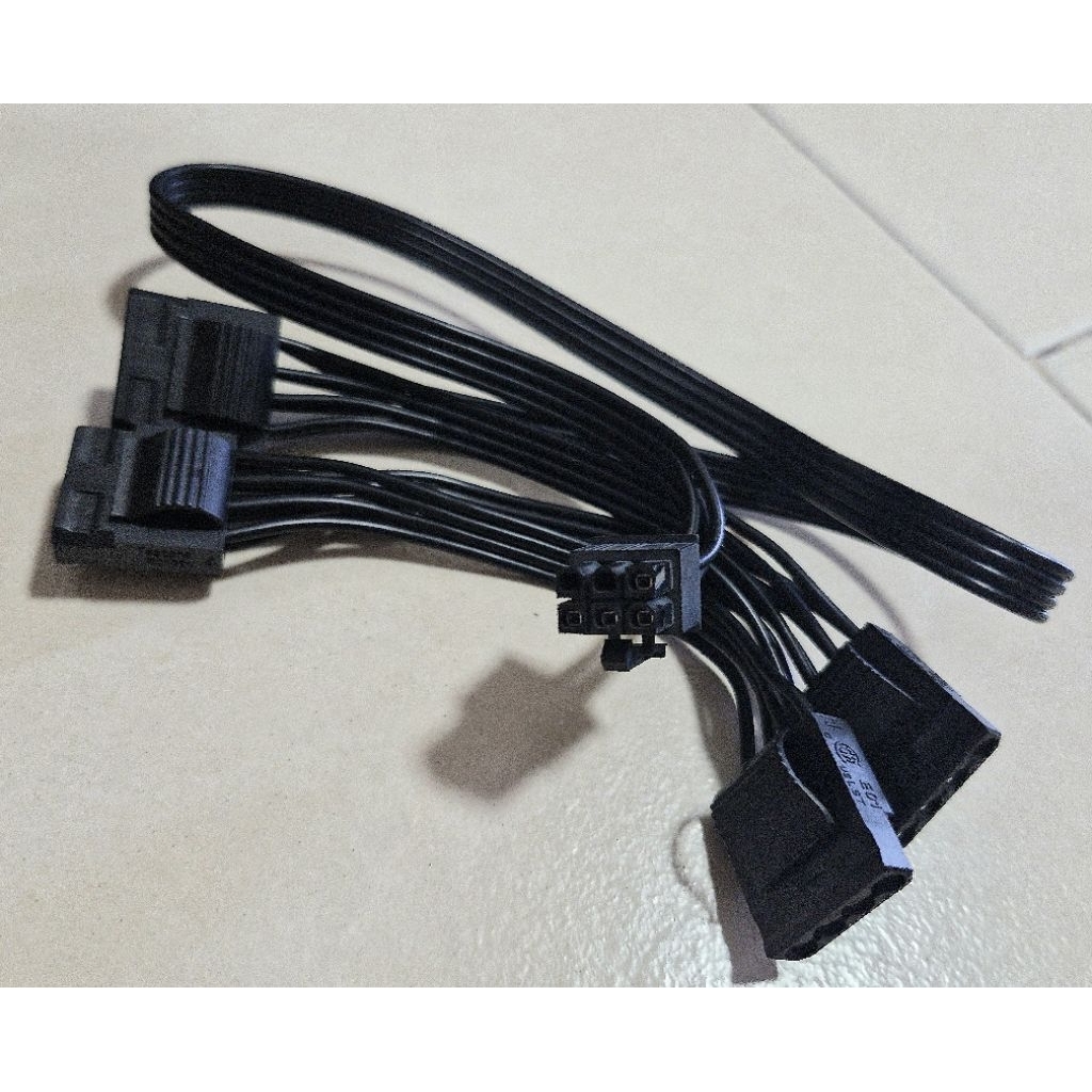 สาย 6 PIN to 4 Molex Modular Power | Shopee Thailand