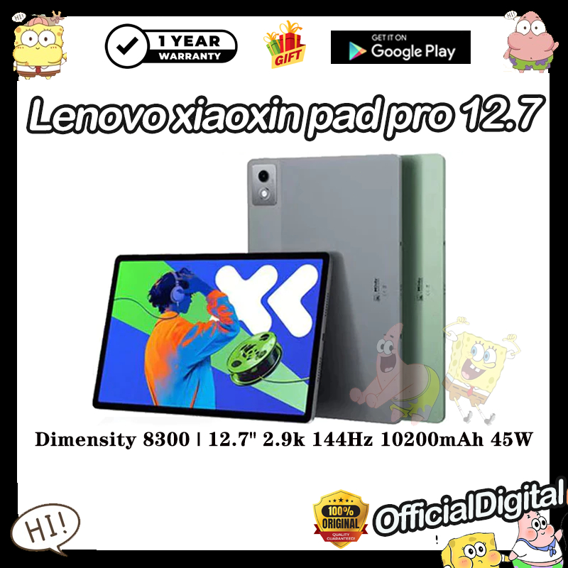Global Rom Lenovo Xiaoxin Pad Pro 12.7 2025 Tablet Dimensity 8300