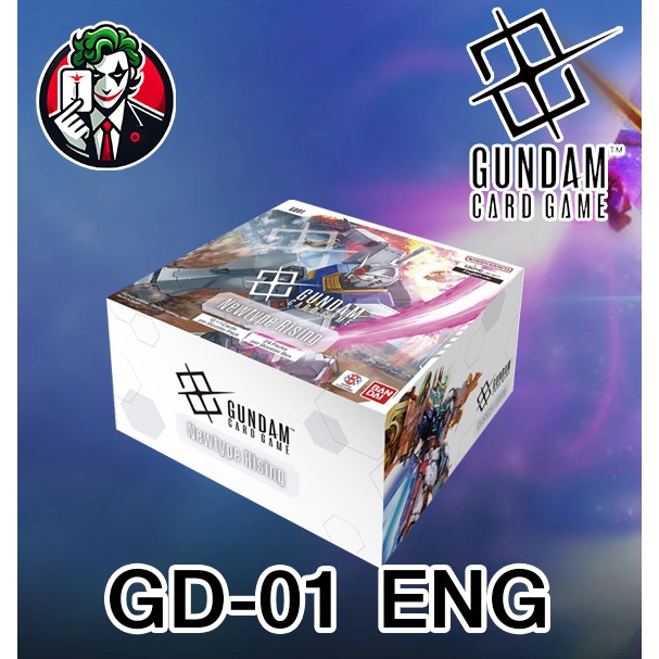 (กล่องบุบมุมเล็กน้อย) GUNDAM CARD GAME New type Rising [GD01] [ENG ...