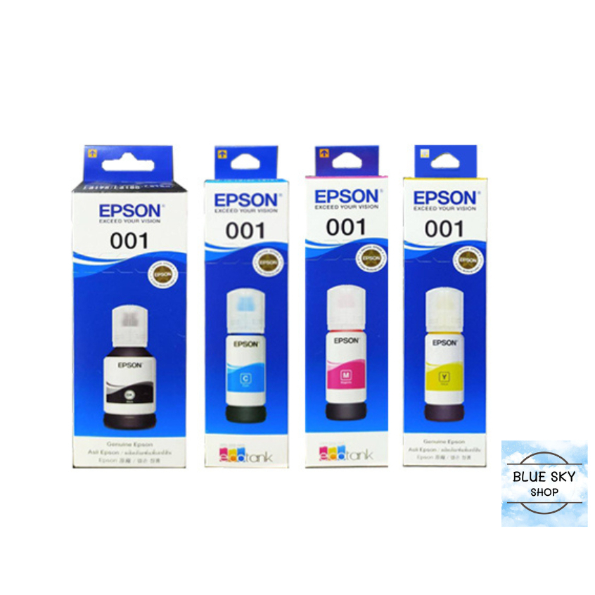 Epson 001 Ink Original For (L4150,L4160,L6160,L6170,L6190) | Shopee ...