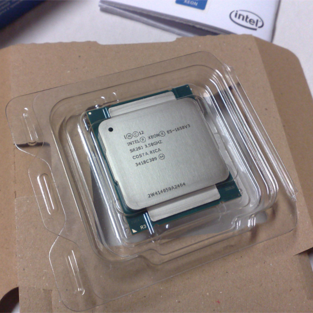 CPU XEON E5 1650V3 6C/12T LGA2011-3 Workstation intel E5-1650 V2