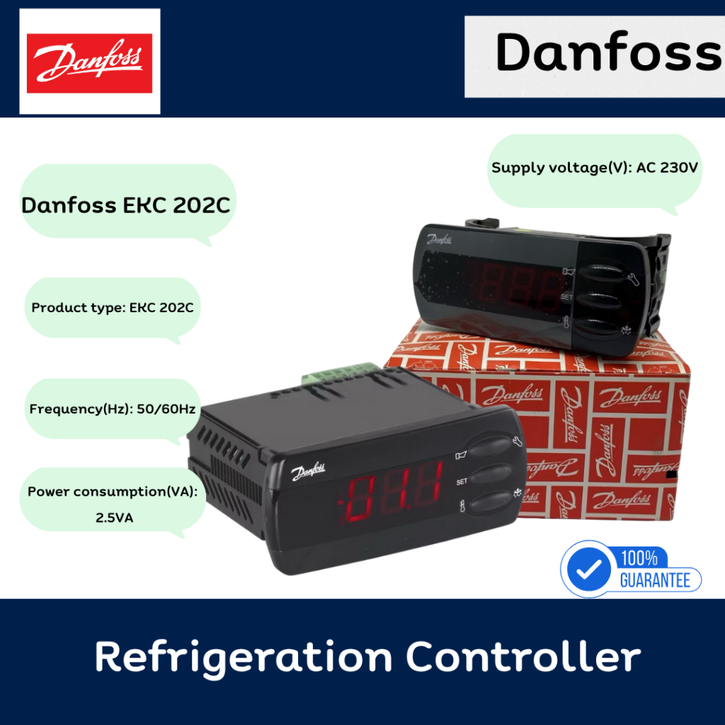 Danfoss EKC 202C, Refrigeration Controller | Shopee Thailand