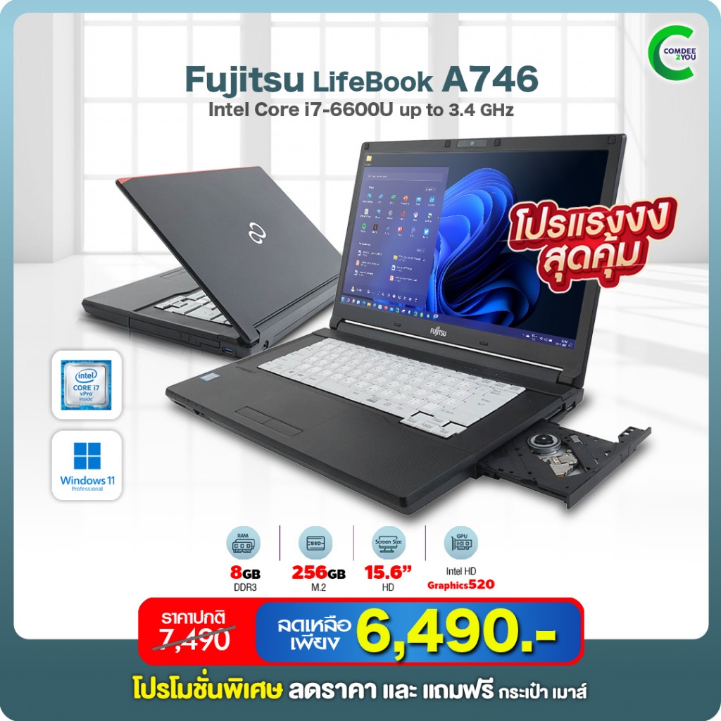 15.6 FHD I7 富士通 A746/N SSD256GB 8GB DVD Amazon.co.jp: Fujitsu LIFEBOOK A746 High Performance 6th