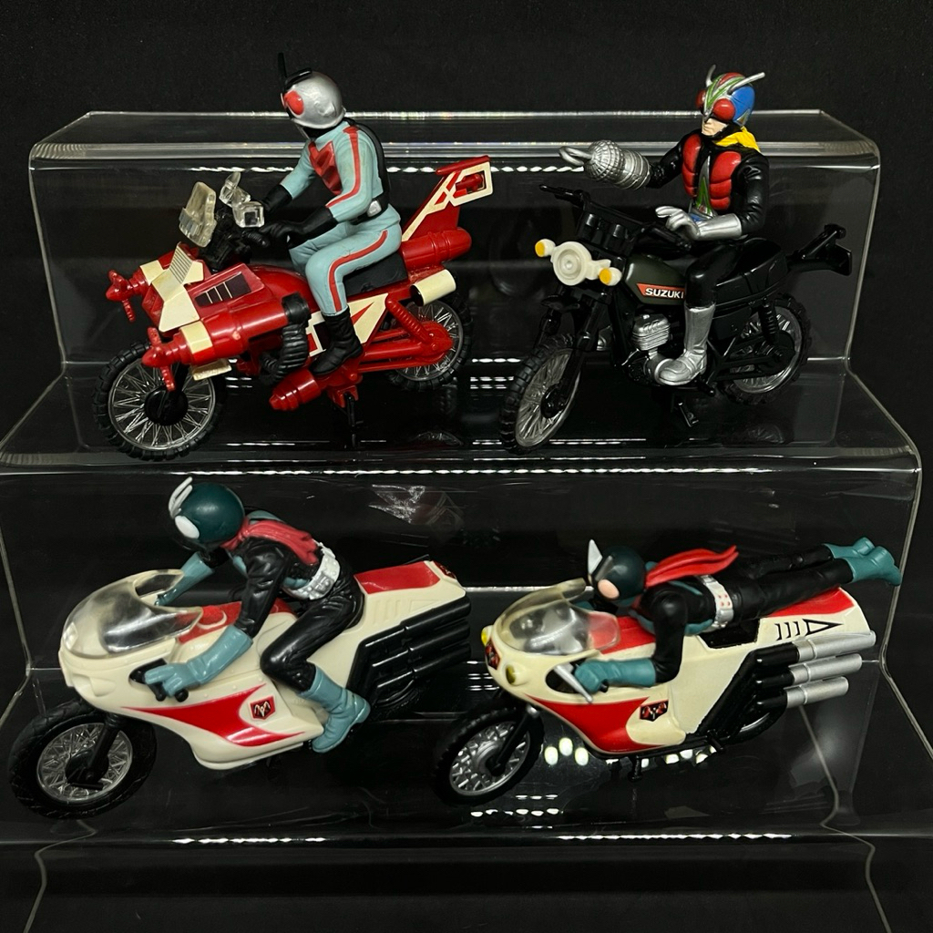 🔥คาเมนไรเดอร์ Kamen Rider The Rider Machine V1, V4, V5 (ชุด 4 ชิ้น ...