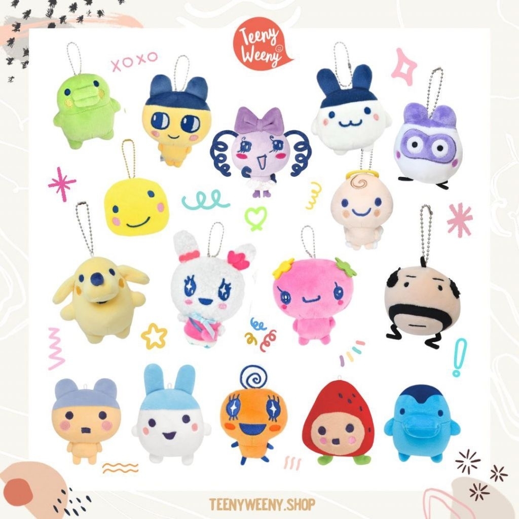 พวงกุญแจห้อยกระเป๋าทามาก็อตจิ Tamagotchi Keychain | Shopee Thailand