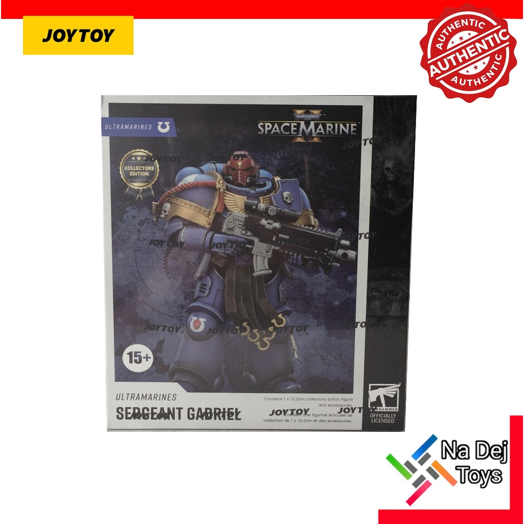 HiPlay JOYTOY Warhammer 40K Space Marines 2 - Uitramarines Sergeant Gadriel Jt00065 Game Special Limited Edition 118 Scale Collectible Action Figure