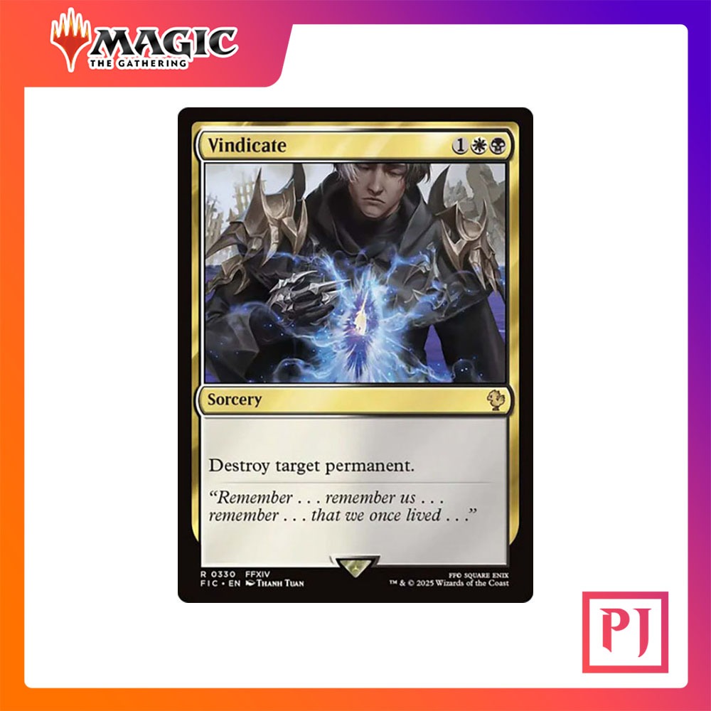 [MTG] Vindicate [FIC] [MULTI] [RARE] [NORMAL] [ENG] (การ์ดเมจิค / Magic ...