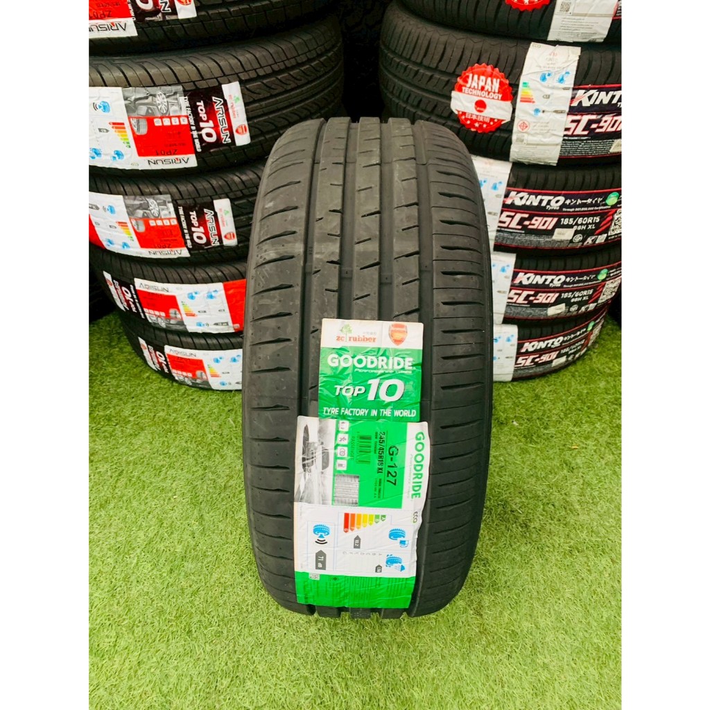 (ยางใหม่ค้างปี 25 ราคาพิเศษ) 245/45R18 Goodride รุ่น G-127 ยางไทย มี ...