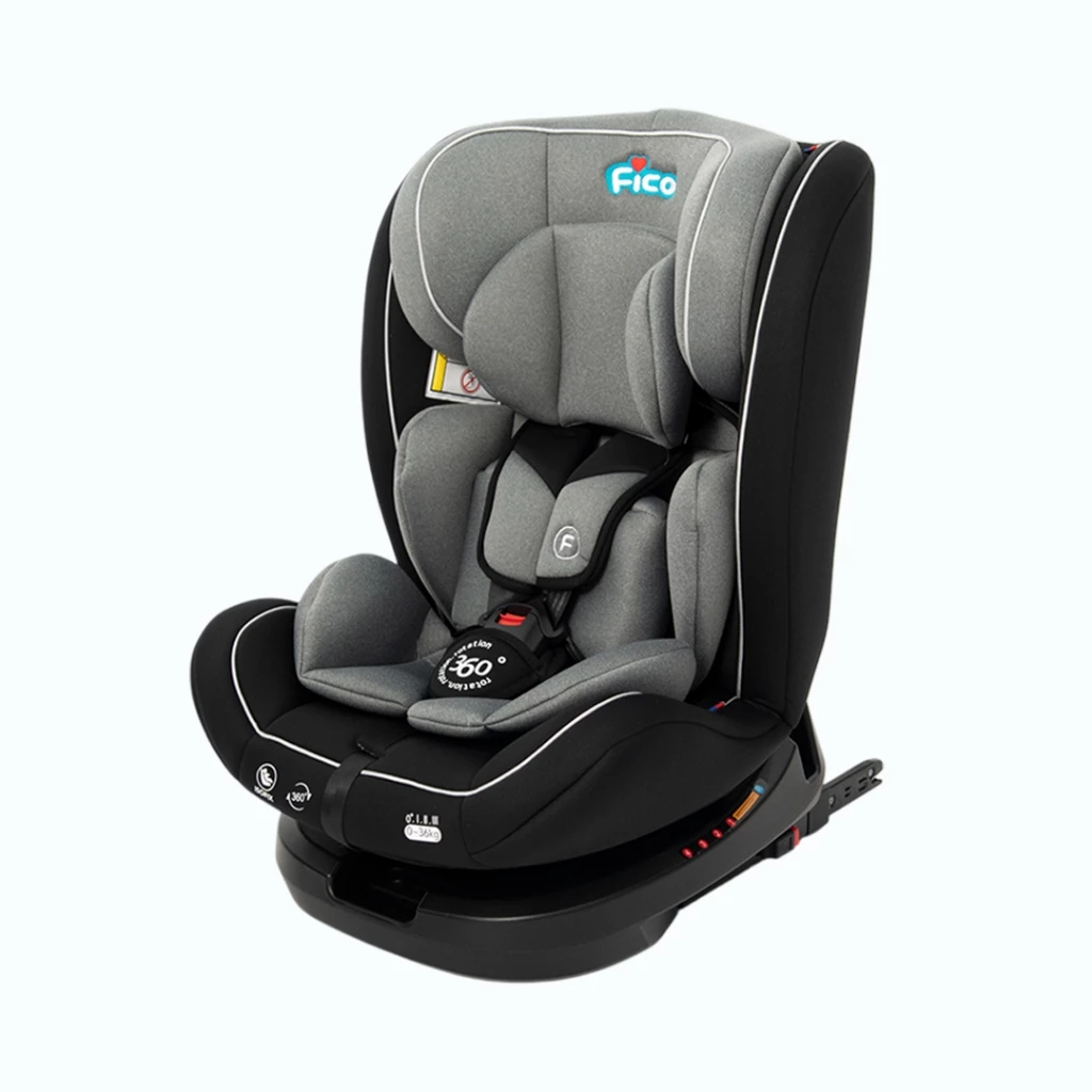 Fico คาร์ซีทเด็ก รุ่น Monty 2 หมุนได้ 360 องศา (แรกเกิด – 12 ปี) ระบบ ISOFIX เพิ่มการรับประกัน 5 ปี