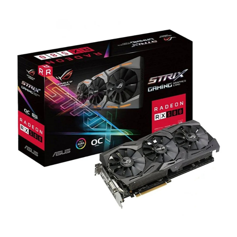 RX580 8Gมือ ️ ASUS ROG STRIX GAMING | Shopee Thailand