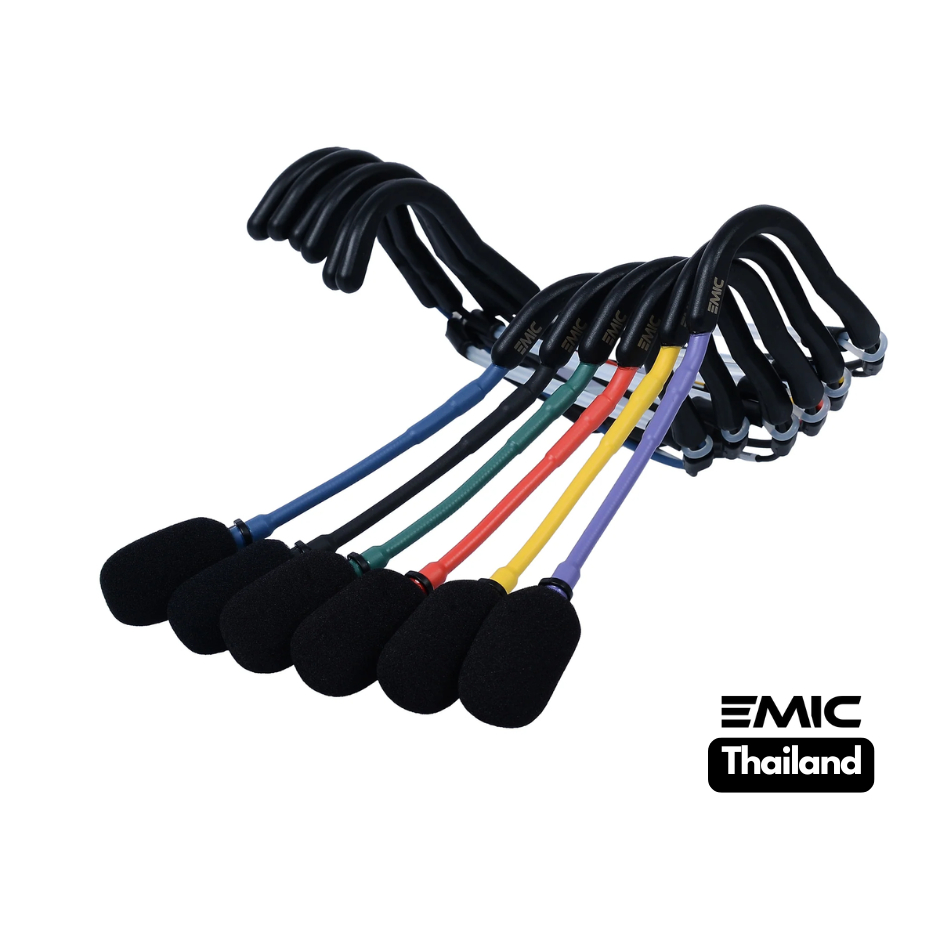 (ของใหม่) ก้านไมค์ EMIC พร้อมฟองน้ำ เลือกสีได้เอง | Shopee Thailand