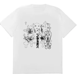 VGH MANY CROSS TEE - white