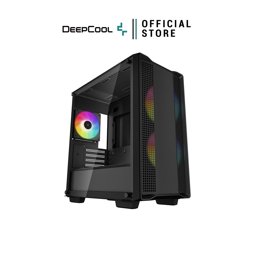 เคสคอมพิวเตอร์ DEEPCOOL - PC CASE M-ATX CC360 ARGB / CC360 WHITE ARGB