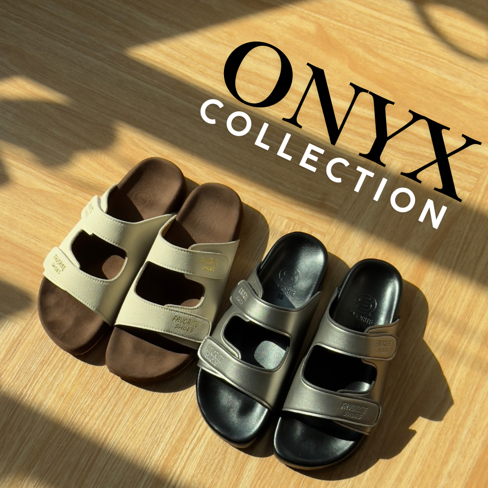รองเท้าแตะแบบสวม Unisex สายคาดปรับ หนังนิ่ม พื้นนุ่ม ไซส์36-45